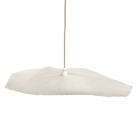 Handgemaakte lamp van papier maché incl fitting